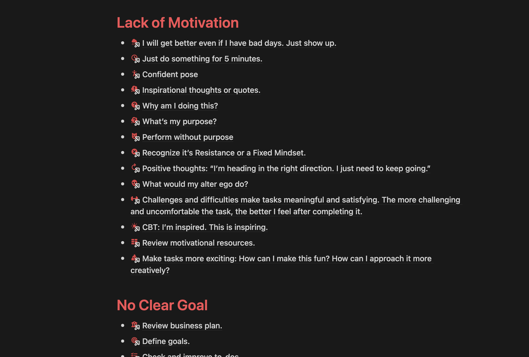 Creative Emergency Cheat Sheet image