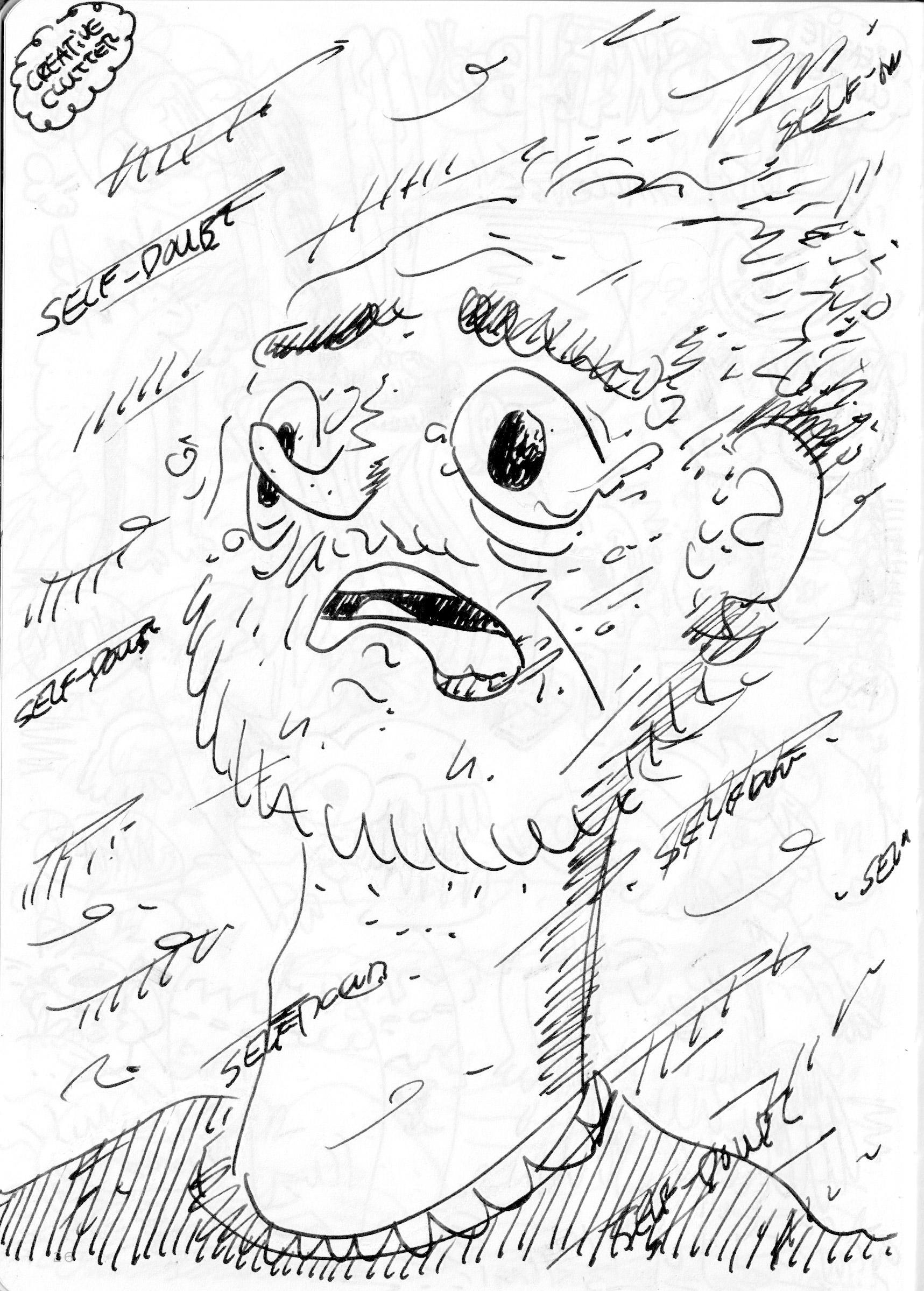 Self-Doubt Illustration